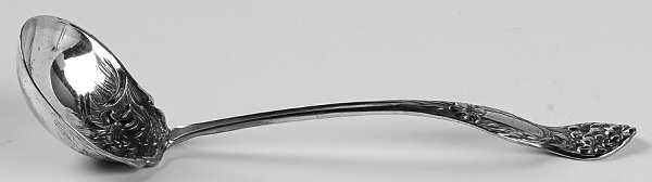 Lilyta (Silverplate, 1909, No Monograms) Solid Piece Cream Ladle
