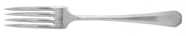 Lincoln (Silverplate, 1917) Monogram Fork