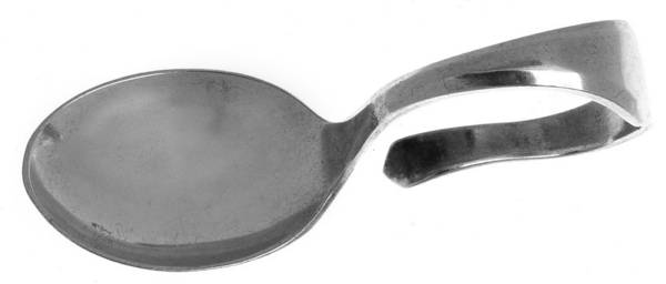 Lincoln (Silverplate, 1917) Curved Handle Baby Spoon