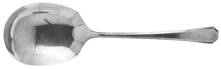Lincoln (Silverplate, 1917) Solid Smooth Casserole Spoon