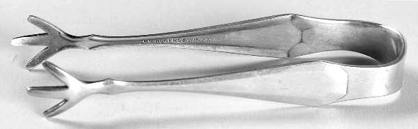 Lincoln (Silverplate, 1917) Sugar Tongs