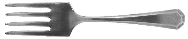 Lincoln (Silverplate, 1917) Baby Fork