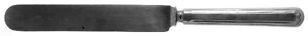 Lincoln (Silverplate, 1917) Blunt Solid Knife