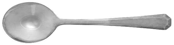 Lincoln (Silverplate, 1917) Round Bowl Soup Spoon (Gumbo)