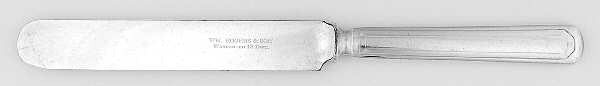 Lincoln (Silverplate, 1917) Blunt Solid Knife
