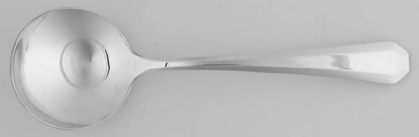 Lincoln (Silverplate, 1917) Round Bowl Soup Spoon (Bouillon)