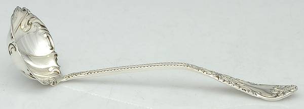 Lincoln (Silverplate, 1895) Solid Piece Cream Ladle by International Silver