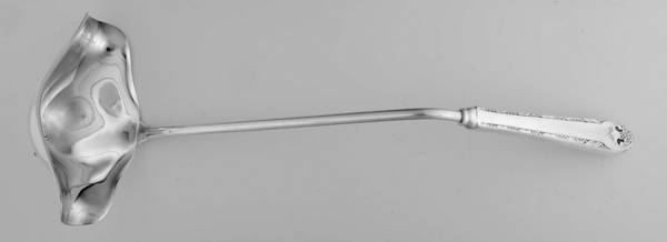 Lovely Lady (Silverplate, No Monos) Punch Ladle with Silverplate Bowl
