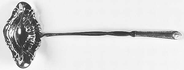 Lovely Lady (Silverplate, No Monos) Punch Ladle with Stainless Bowl HC