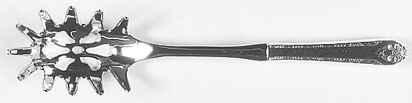 Lovely Lady (Silverplate, No Monos) Pasta Server with Stainless Bowl HC