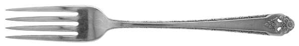 Lovely Lady (Silverplate, No Monos) Fork