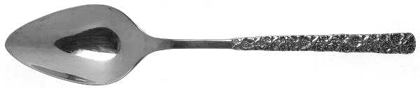 Love-Precious Flower (Silverplate, 1970) Place/Oval Soup Spoon