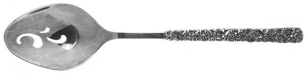 Love-Precious Flower (Silverplate, 1970) Relish Spoon