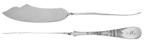 Lorne (Silverplate) Flat Twisted Handle Master Butter Knife