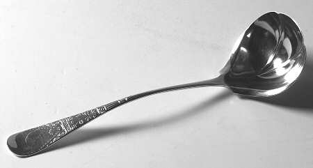 Lorne (Silverplate) Oyster Ladle Solid Piece