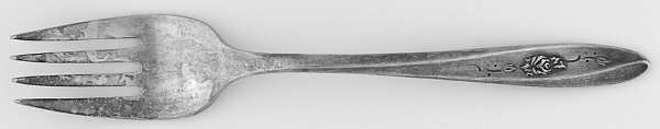 Lovely Rose (Silverplate) Individual Salad Fork
