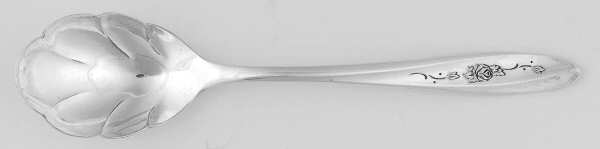 Lovely Rose (Silverplate) Sugar Shell Spoon