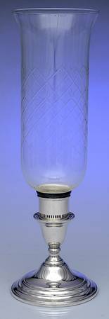 Lord Saybrook (Sterling, Hollowware) Weighted Hurricane Lamp & Globe