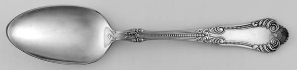 Lotus (Silverplate, 1895) Tablespoon (Serving Spoon)