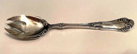 Lotus (Silverplate, 1895) Ice Cream Fork