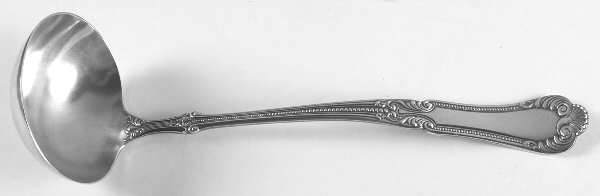 Lotus (Silverplate, 1895) Solid Soup Ladle
