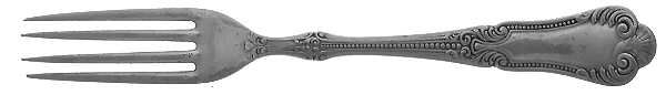 Lotus (Silverplate, 1895) Youth Fork