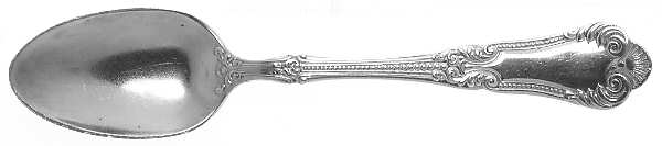 Lotus (Silverplate, 1895) Demitasse Spoon