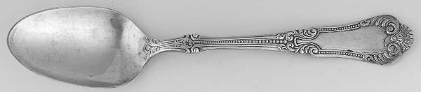 Lotus (Silverplate, 1895) Place/Oval Soup Spoon