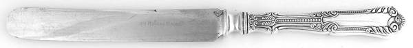 Lotus (Silverplate, 1895) Old French Hollow Knife with Bolster