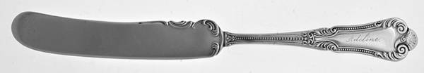 Lotus (Silverplate, 1895) Youth Knife, Solid Piece