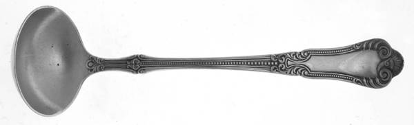 Lotus (Silverplate, 1895) Solid Piece Cream Ladle