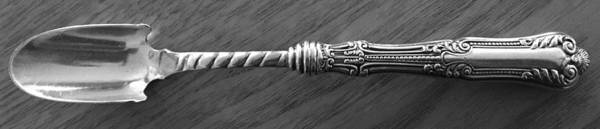 Lotus (Silverplate, 1895) Solid Cheese Scoop