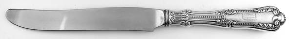 Lotus (Silverplate, 1895) Monogram New French Hollow Knife