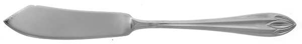 Lotus (Silverplate, 1993) Flat Handle Master Butter Knife