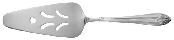 Lotus (Silverplate, 1993) Solid Pierced Pie Server