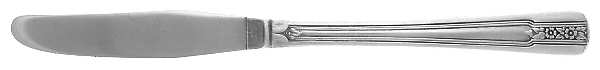 Louisiane (Silverplate) Modern Hollow Grille Knife by International Silver