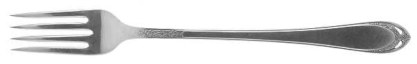 Lovelace (Silverplate) Grille Fork (Viande) by International Silver