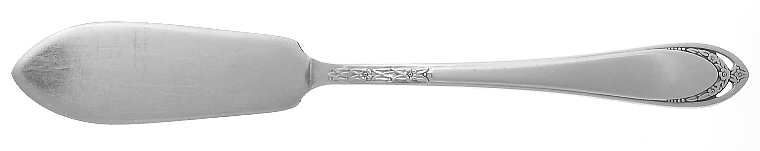 Lovelace (Silverplate) Flat Handle Master Butter Knife by International Silver