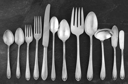 Lovelace (Silverplate) 61 Piece Estate Set