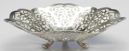 Lovelace (Silverplate, Hollowware) 6" Bon Bon Bowl
