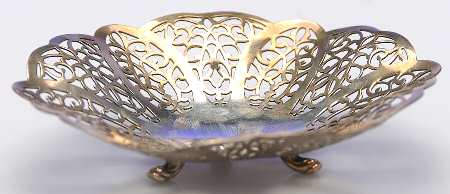 Lovelace (Silverplate, Hollowware) 6" Bon Bon Bowl