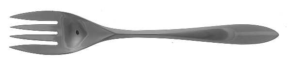 Lucerne (Stainless) Medium Solid Cold Meat Serving Fork