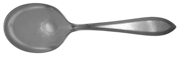 Lufberry (Silverplate, 1915) Straight Handle Baby Spoon