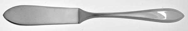 Lufberry (Silverplate, 1915) Flat Handle Master Butter Knife
