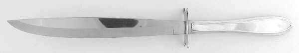 Lufberry (Silverplate, 1915) Large Stainless Blade Roast Carving Knife