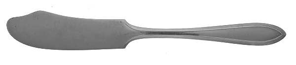 Lufberry (Silverplate, 1915) Flat Handle Butter Spreader