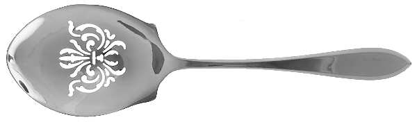 Lufberry (Silverplate, 1915) Solid Pierced Casserole Spoon