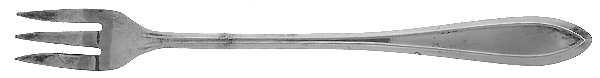 Lufberry (Silverplate, 1915) Cocktail/Seafood Fork
