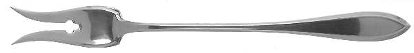Lufberry (Silverplate, 1915) Short Handle Pickle/Olive Fork