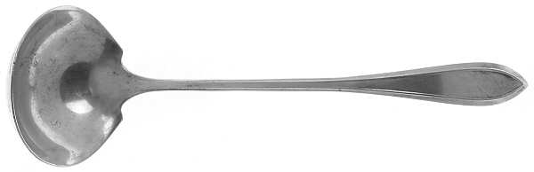 Lufberry (Silverplate, 1915) Solid Piece Cream Ladle
